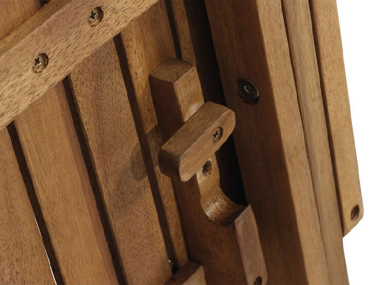 SIENA GARDEN Hocker Paleros Akazie geölt